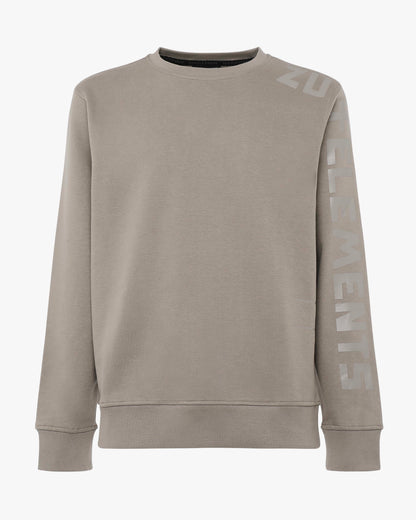 Felpa girocollo con logo "extended"