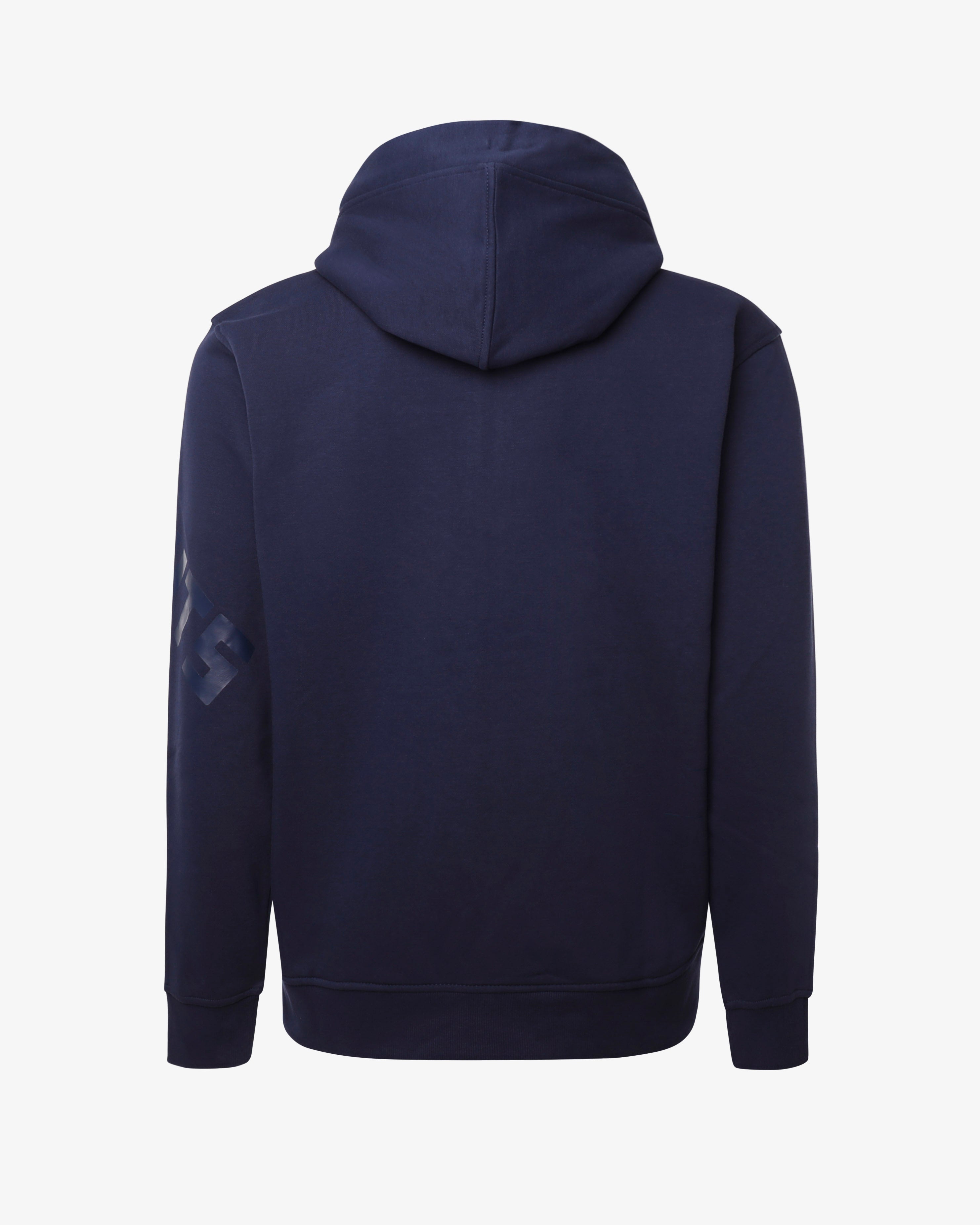 Felpa con zip e cappuccio con logo "extended"