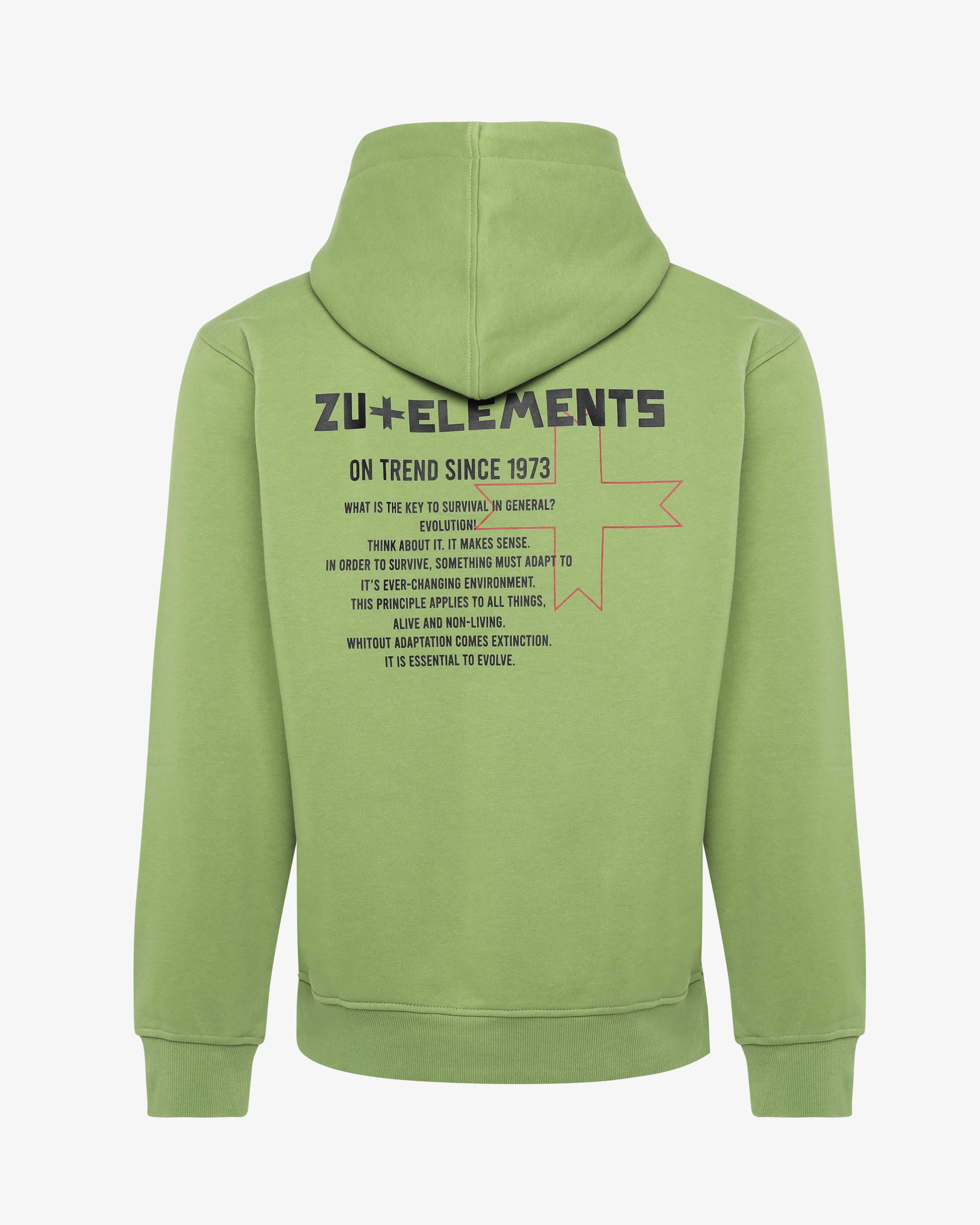 Felpa con cappuccio "On Trend since 1973"