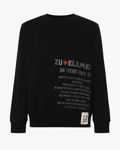 Felpa girocollo "On Trend since 1973"