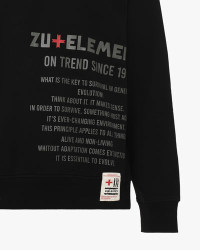 Felpa girocollo "On Trend since 1973"