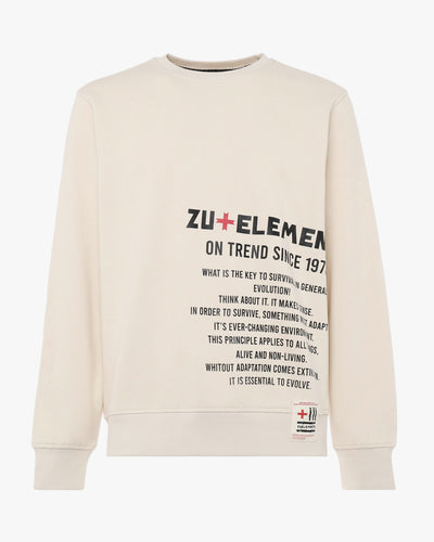 Felpa girocollo "On Trend since 1973"