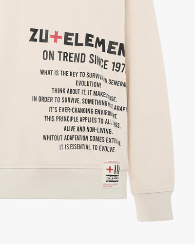 Felpa girocollo "On Trend since 1973"