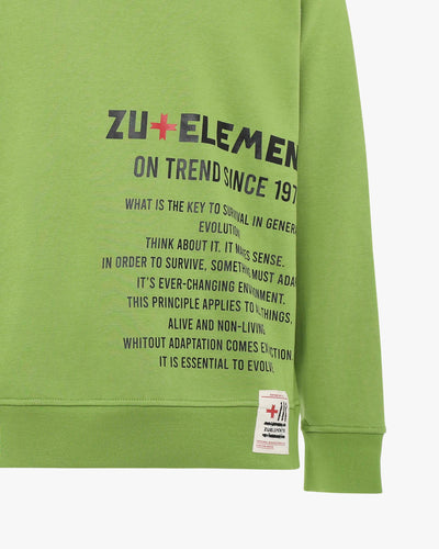 Felpa girocollo "On Trend since 1973"