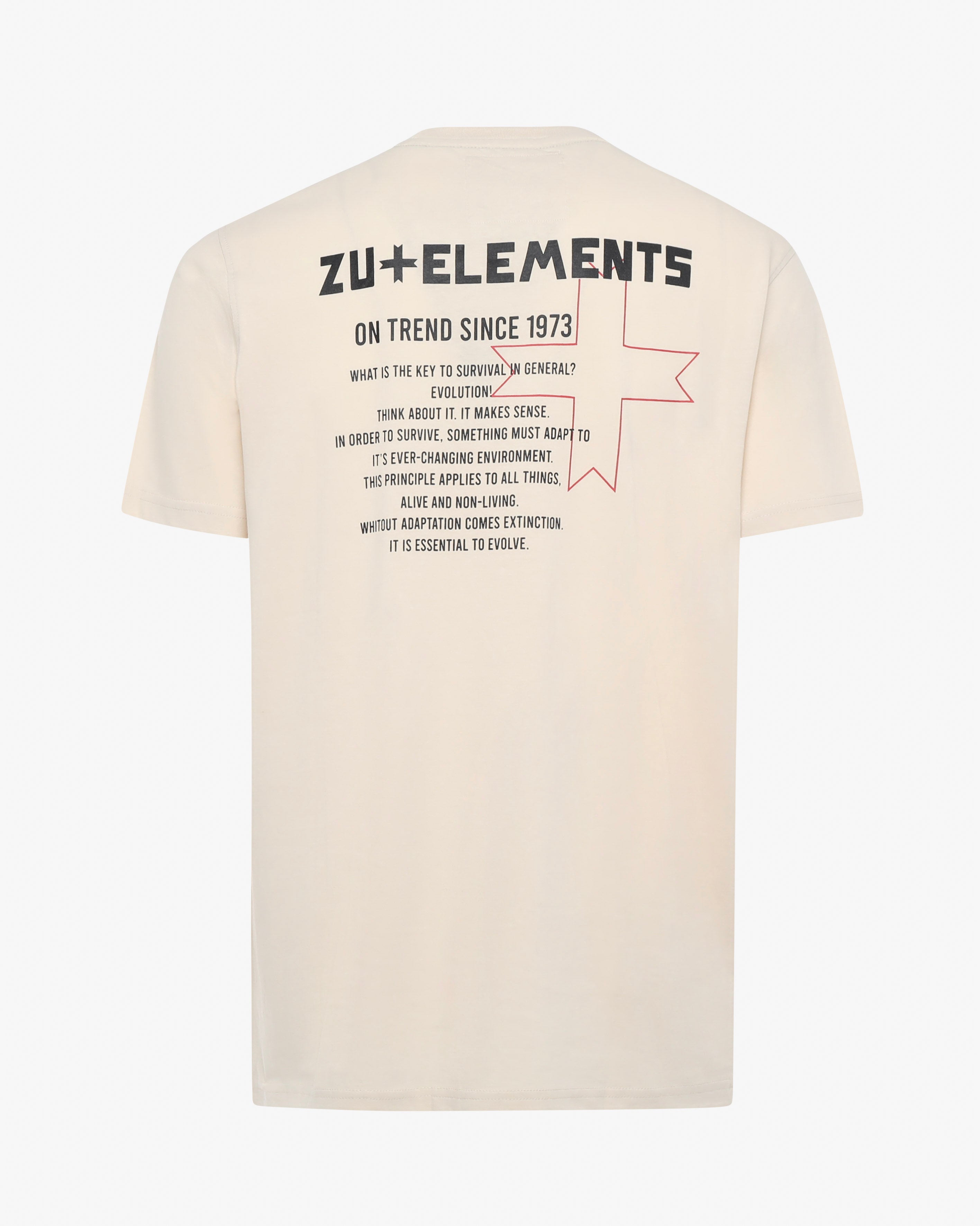 T-shirt mezza manica "On trend since 1973"