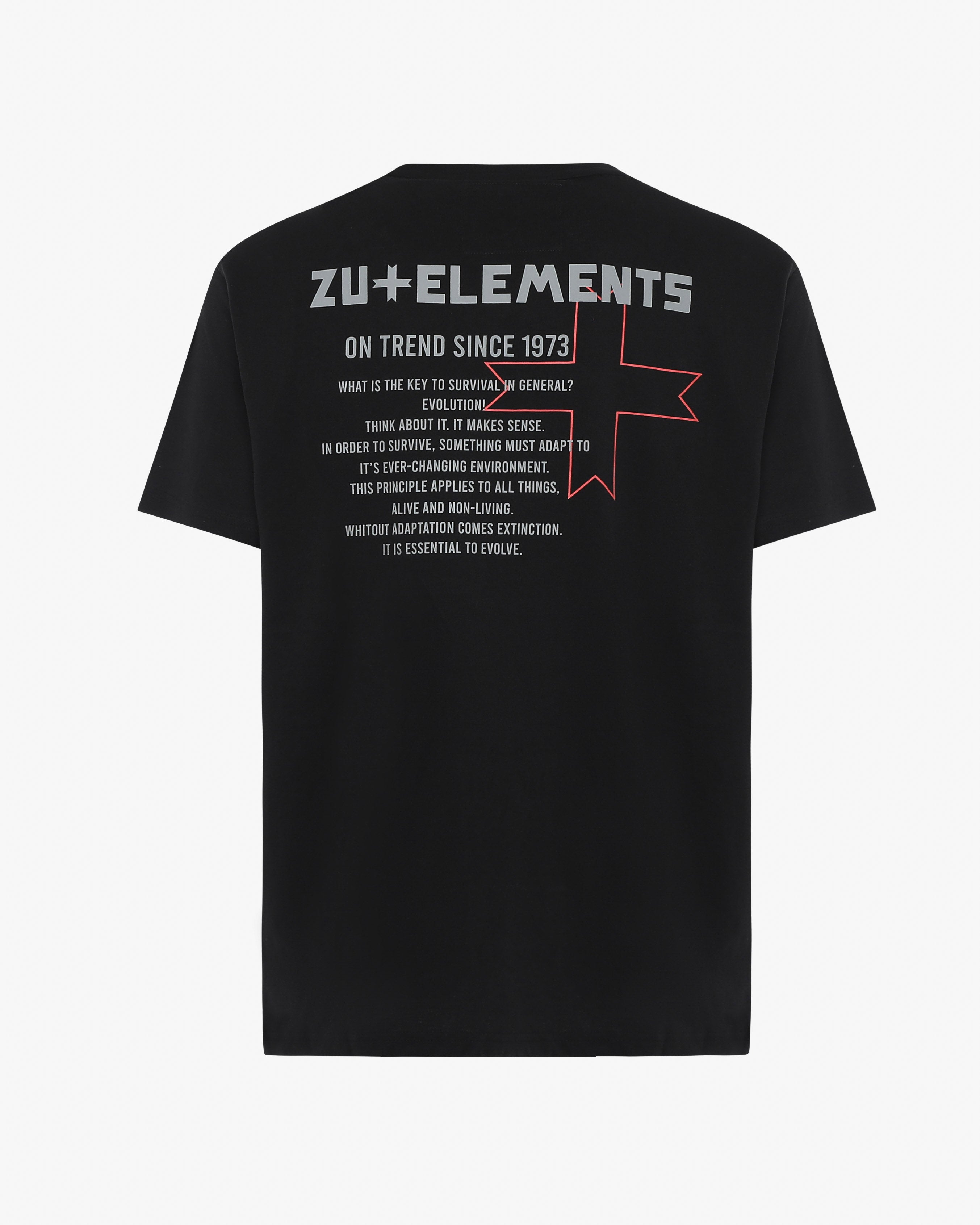 T-shirt mezza manica "On trend since 1973"