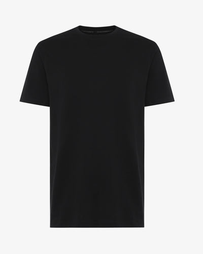 T-Shirt con ricamo tono su tono