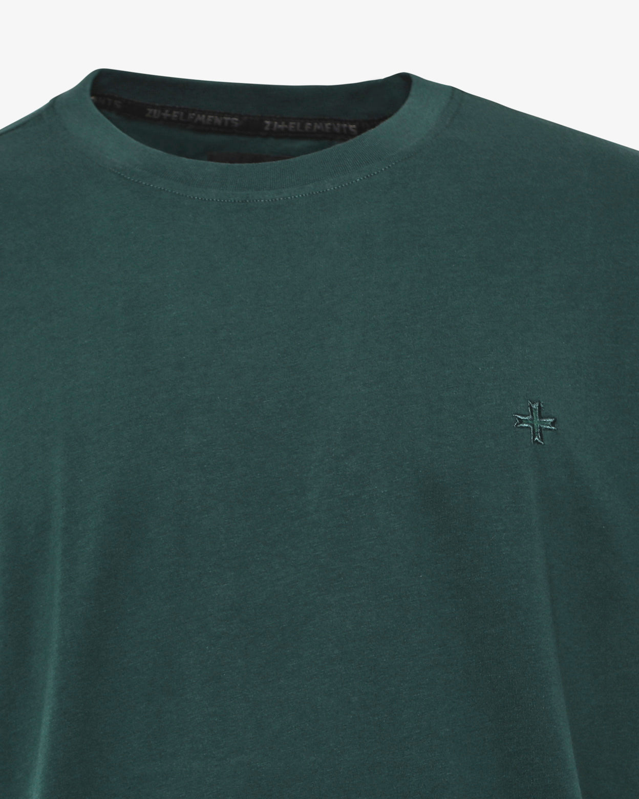 T-Shirt con ricamo tono su tono