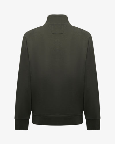 Felpa con zip e collo alto "Zu Seventy Three"