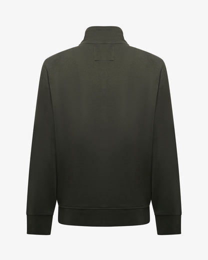 Felpa con zip e collo alto "Zu Seventy Three"