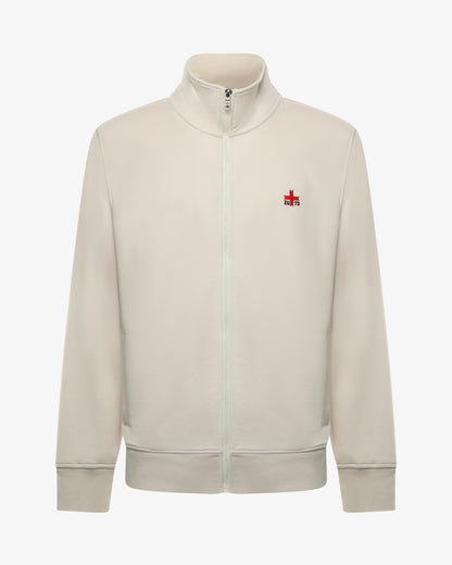 Felpa con zip e collo alto "Zu Seventy Three"