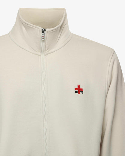 Felpa con zip e collo alto "Zu Seventy Three"