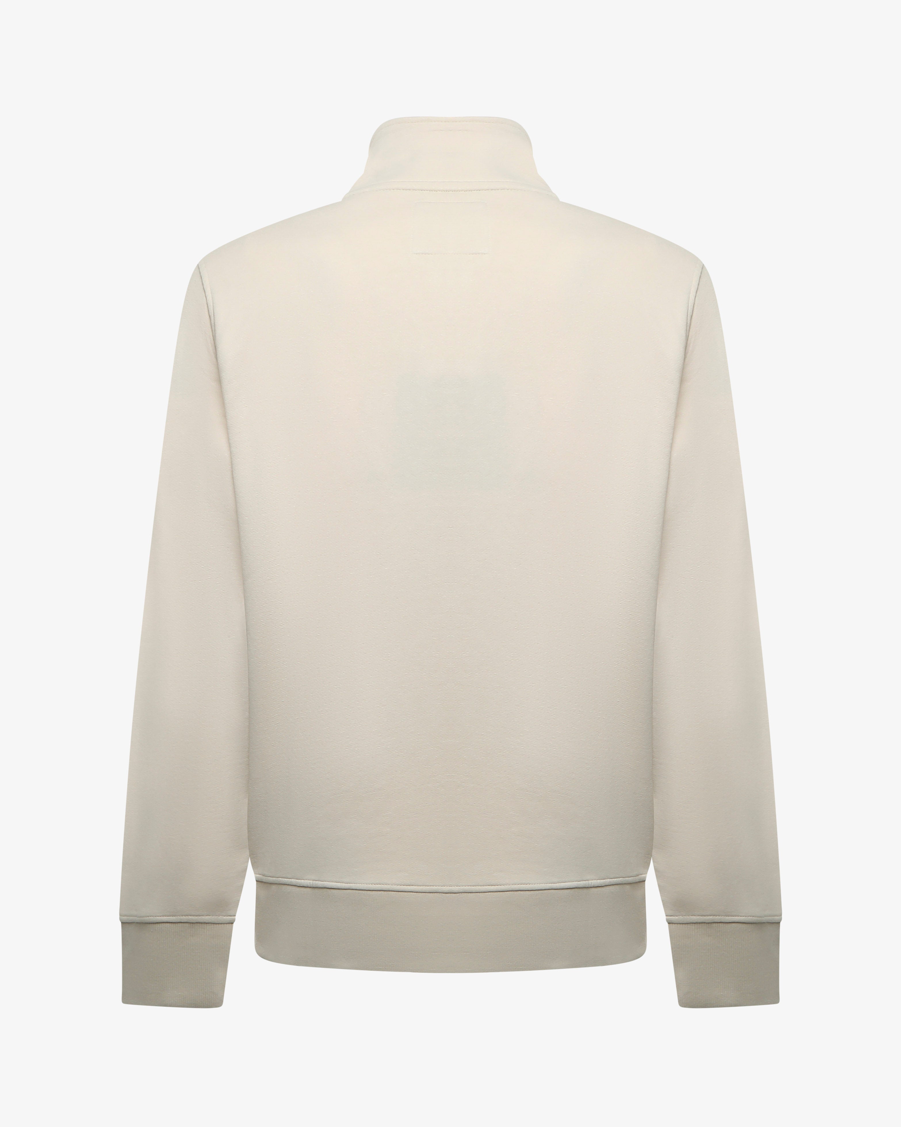 Felpa con zip e collo alto "Zu Seventy Three"