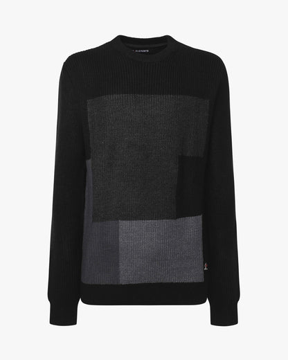 Maglia girocollo con motivo a quadri