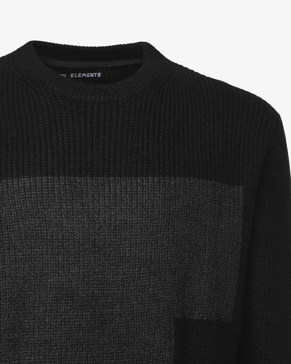 Maglia girocollo con motivo a quadri