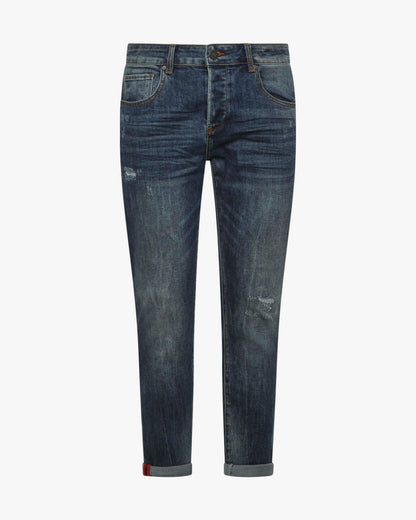 Slim Fit Jeans - Dark Blue with Sprinkles