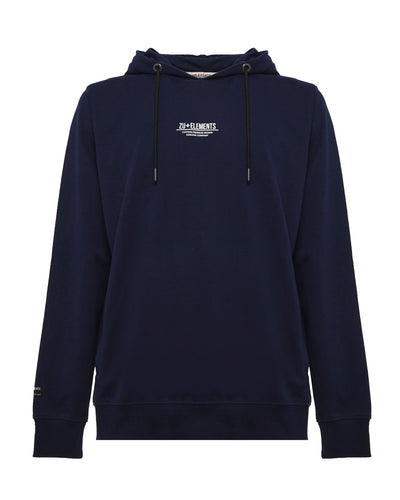 Felpa con cappuccio e tasche con zip
