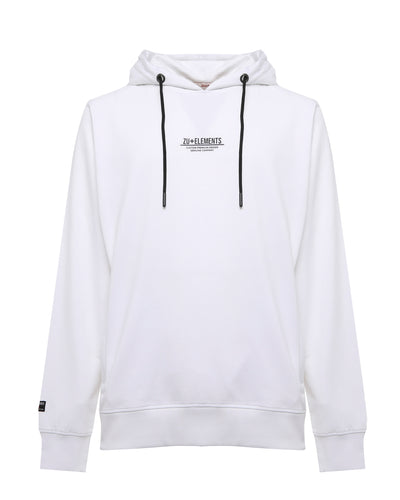 Felpa con cappuccio e tasche con zip