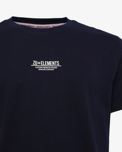 T-shirt con micrologo centrale sul petto