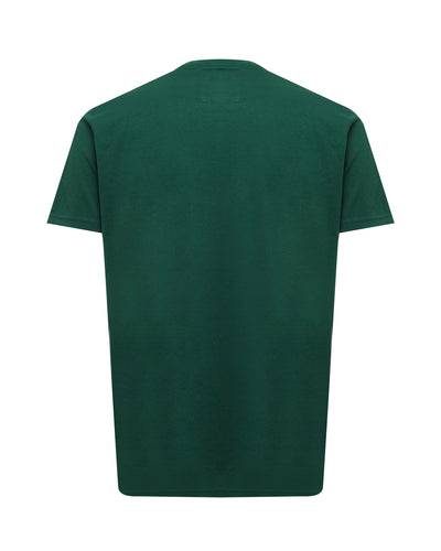 T-shirt con micrologo centrale sul petto