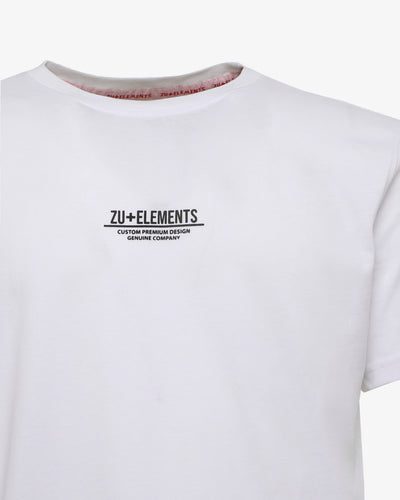 T-shirt con micrologo centrale sul petto