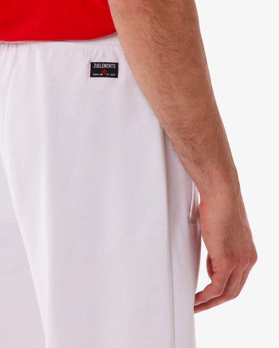 Bermuda in felpa con tasche zip