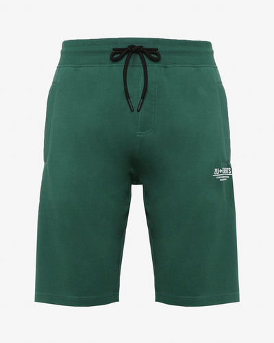 Bermuda in felpa con tasche zip