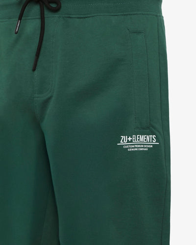 Bermuda in felpa con tasche zip