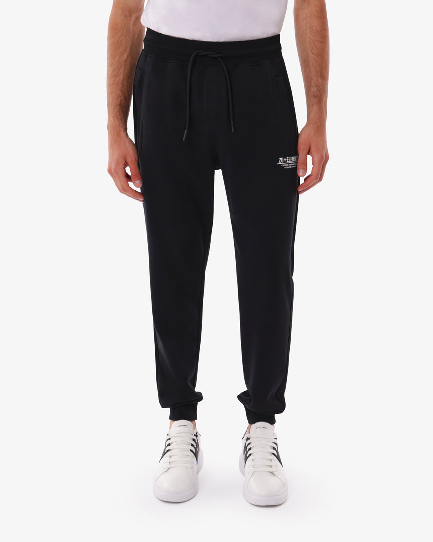 Pantaloni in felpa con tasche zip