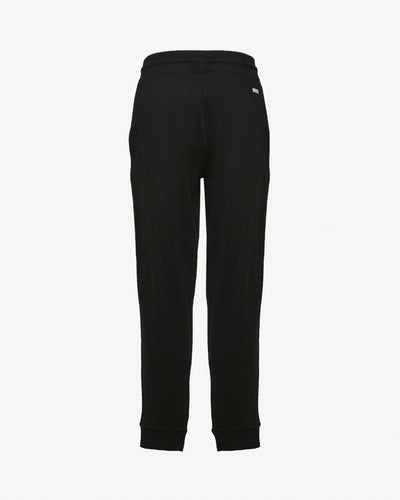 Pantaloni in felpa con micrologo sul lato