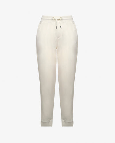 Pantaloni in felpa con micrologo sul lato