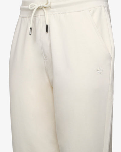 Pantaloni in felpa con micrologo sul lato