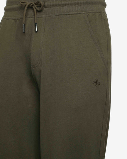 Pantaloni in felpa con micrologo sul lato