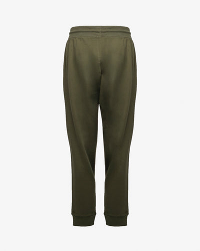 Pantaloni in felpa con micrologo sul lato
