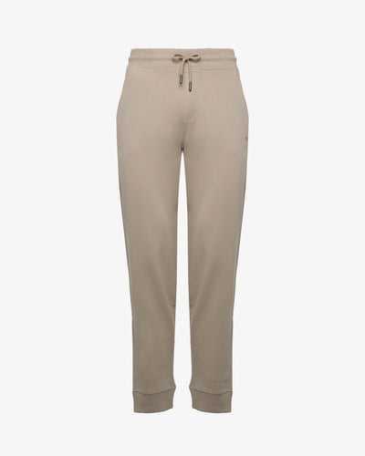 Pantaloni in felpa con micrologo sul lato