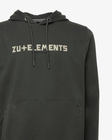 Felpa con cappuccio e taglio sul retro – Zu Elements