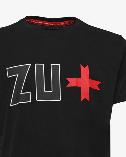 T-shirt con stampa sul davanti e sul retro