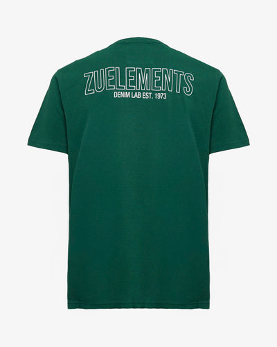 T-shirt con stampa sul davanti e sul retro