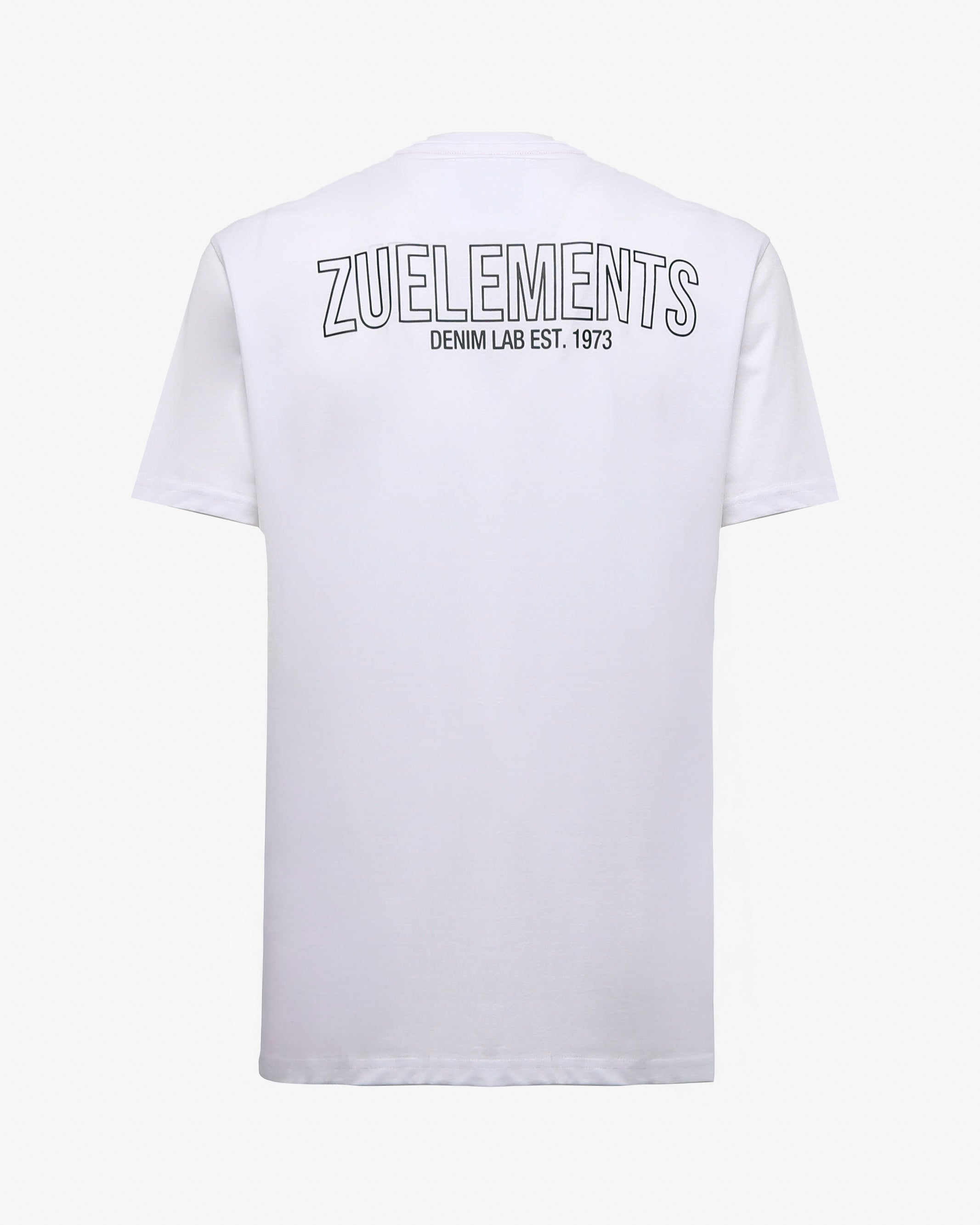 T-shirt con stampa sul davanti e sul retro