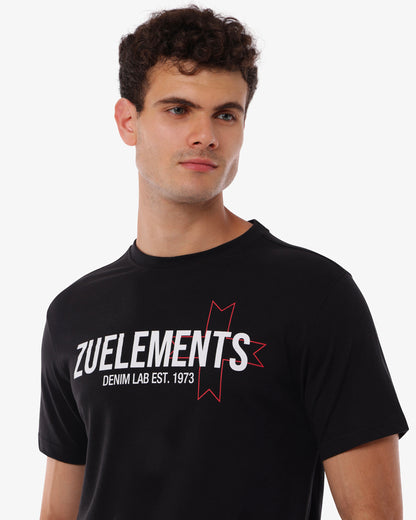 T-shirt con logo esteso sul petto