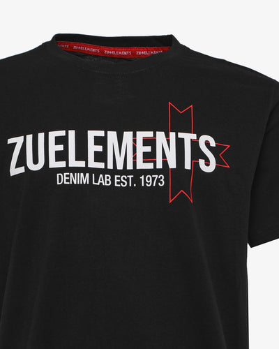 T-shirt con logo esteso sul petto