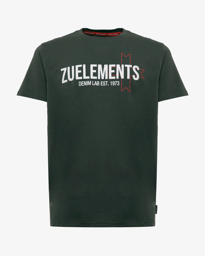 T-shirt con logo esteso sul petto