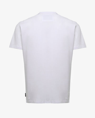 T-shirt con logo esteso sul petto