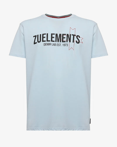 T-shirt con logo esteso sul petto