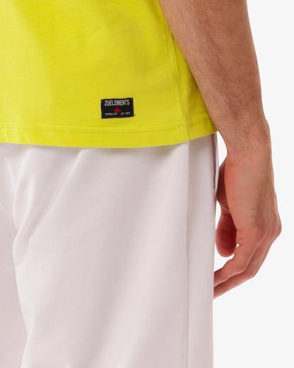 T-shirt con micrologo sul lato