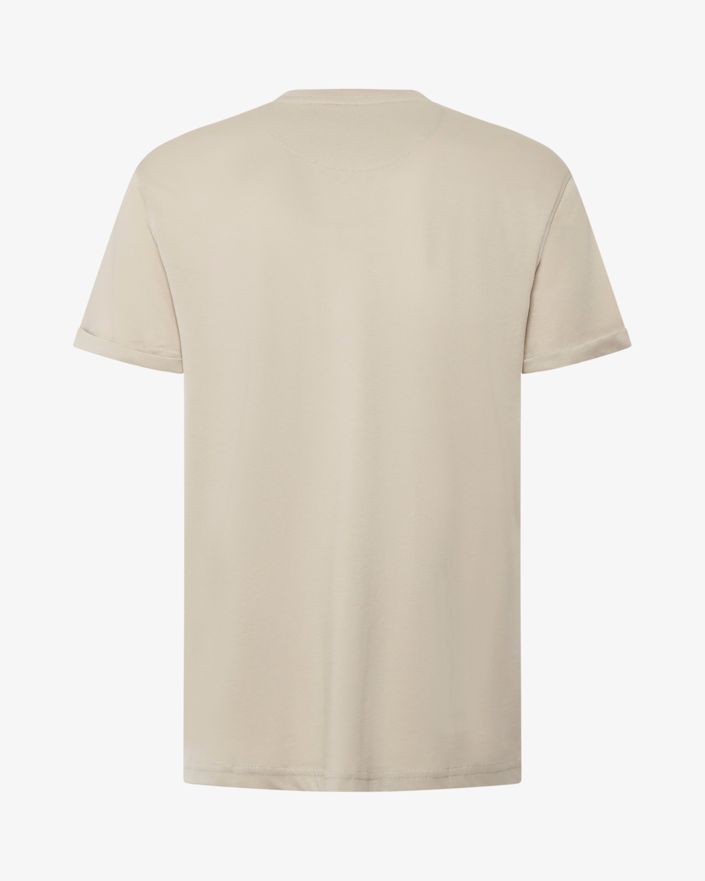 T-shirt con ricamo su manica