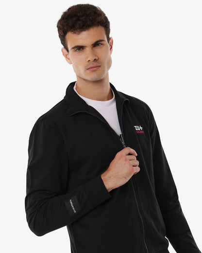 Felpa lupetto con zip