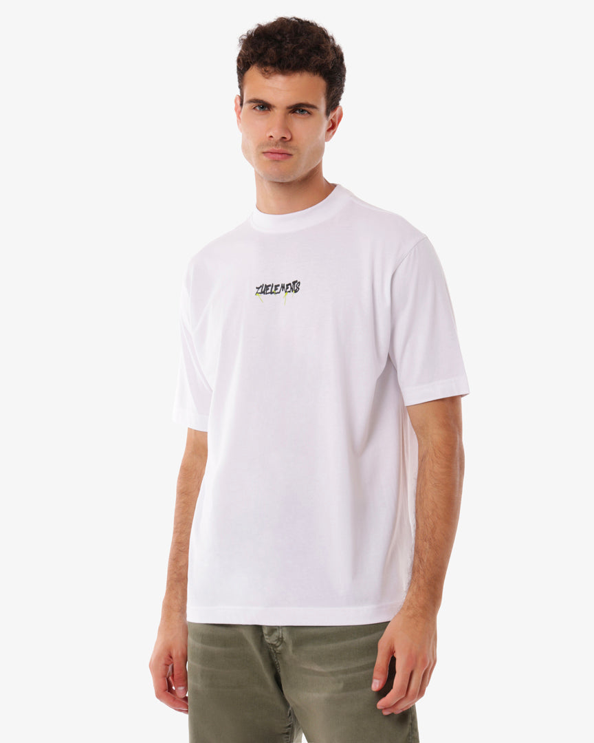 T-shirt relaxed con macrologo stampato