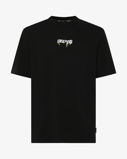 T-shirt relaxed con macrologo stampato