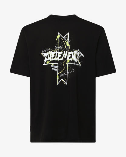 T-shirt relaxed con macrologo stampato